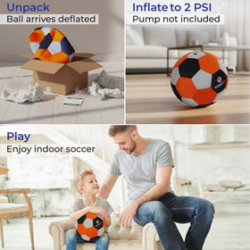 Redfield HomeKix Size 4 ball packaging showing gift-ready appeal for kids.