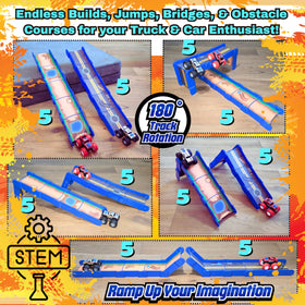 REDI-RAMPZ double-sided tracks switch between off-road and street themes