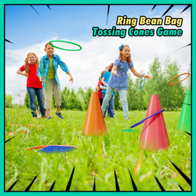 Redllo carnival cones create safe, organized outdoor game layouts
