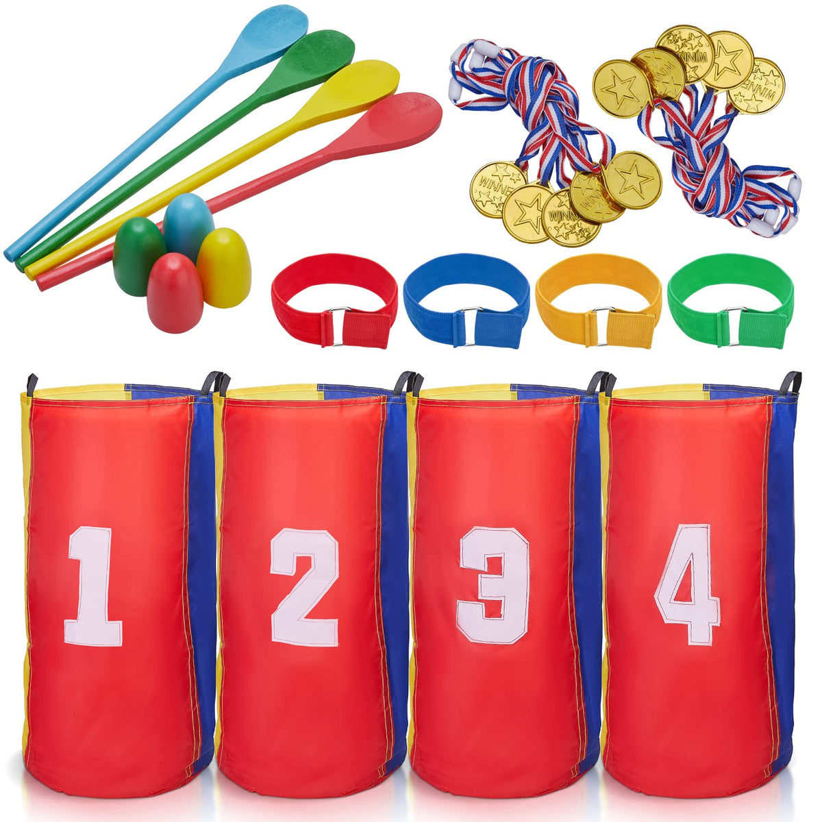 Redllo potato sack race bags in durable oxford fabric for outdoor fun