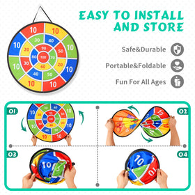 Redllo colorful throwing rings support quick ring-toss challenges outdoors