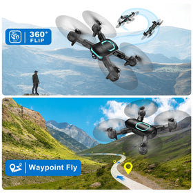 REDRIE waypoint fly lets you pre-set routes for precise aerial paths.