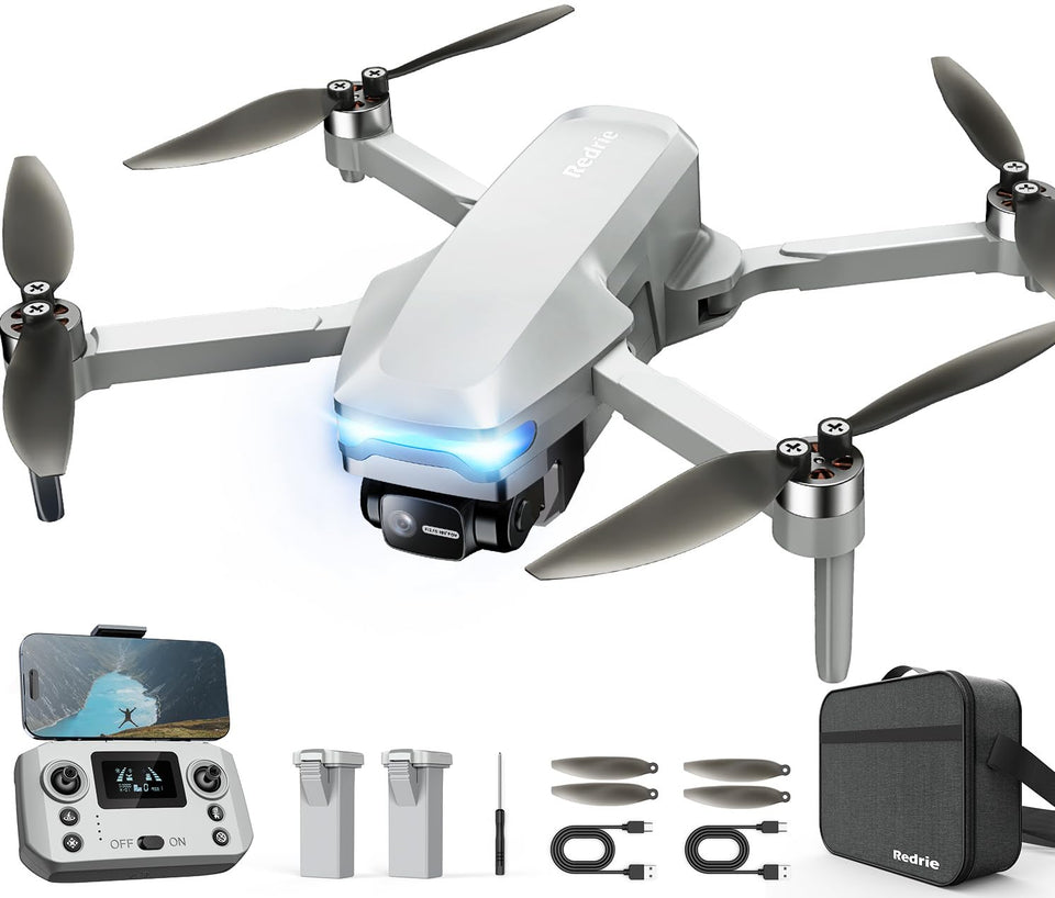 REDRIE drone 4K camera foldable design for travel and ease of use