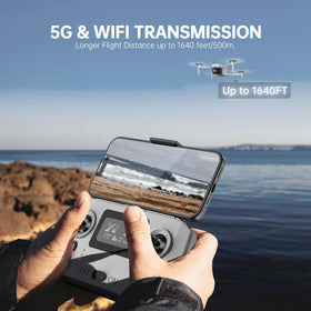 REDRIE drone uses 5G WiFi for low-latency FPV during flight