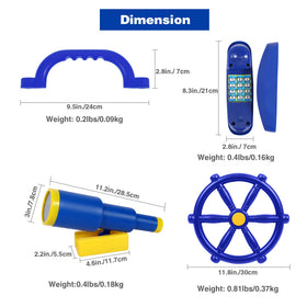 RedSwing toy telephone attachment lets kids make pretend calls outdoors