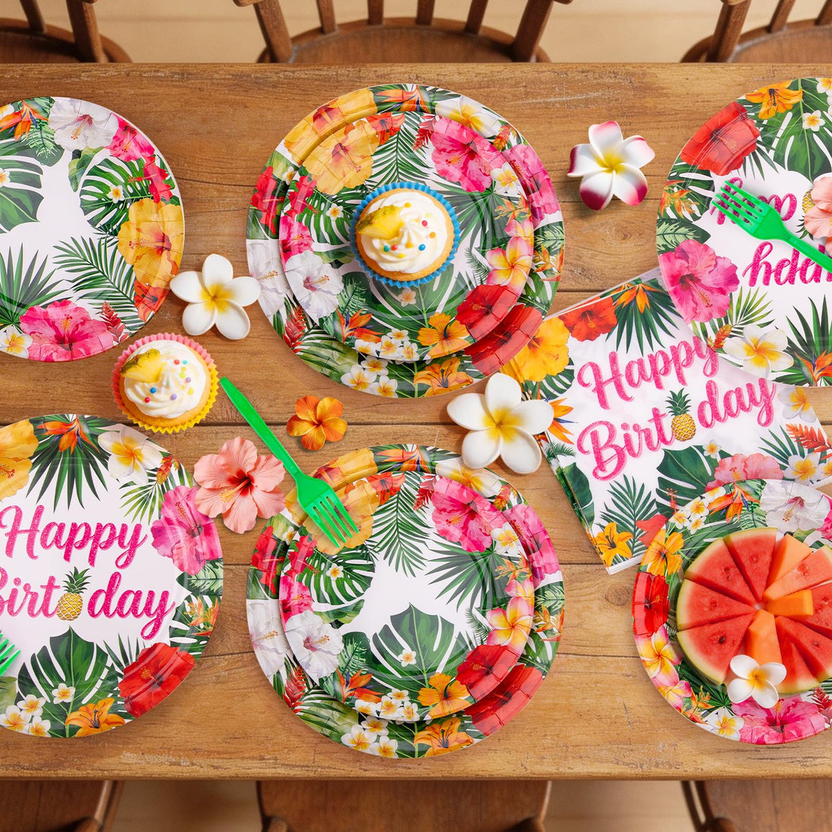 REDWORD luau party styling ideas show how these items enhance outdoor celebrations.