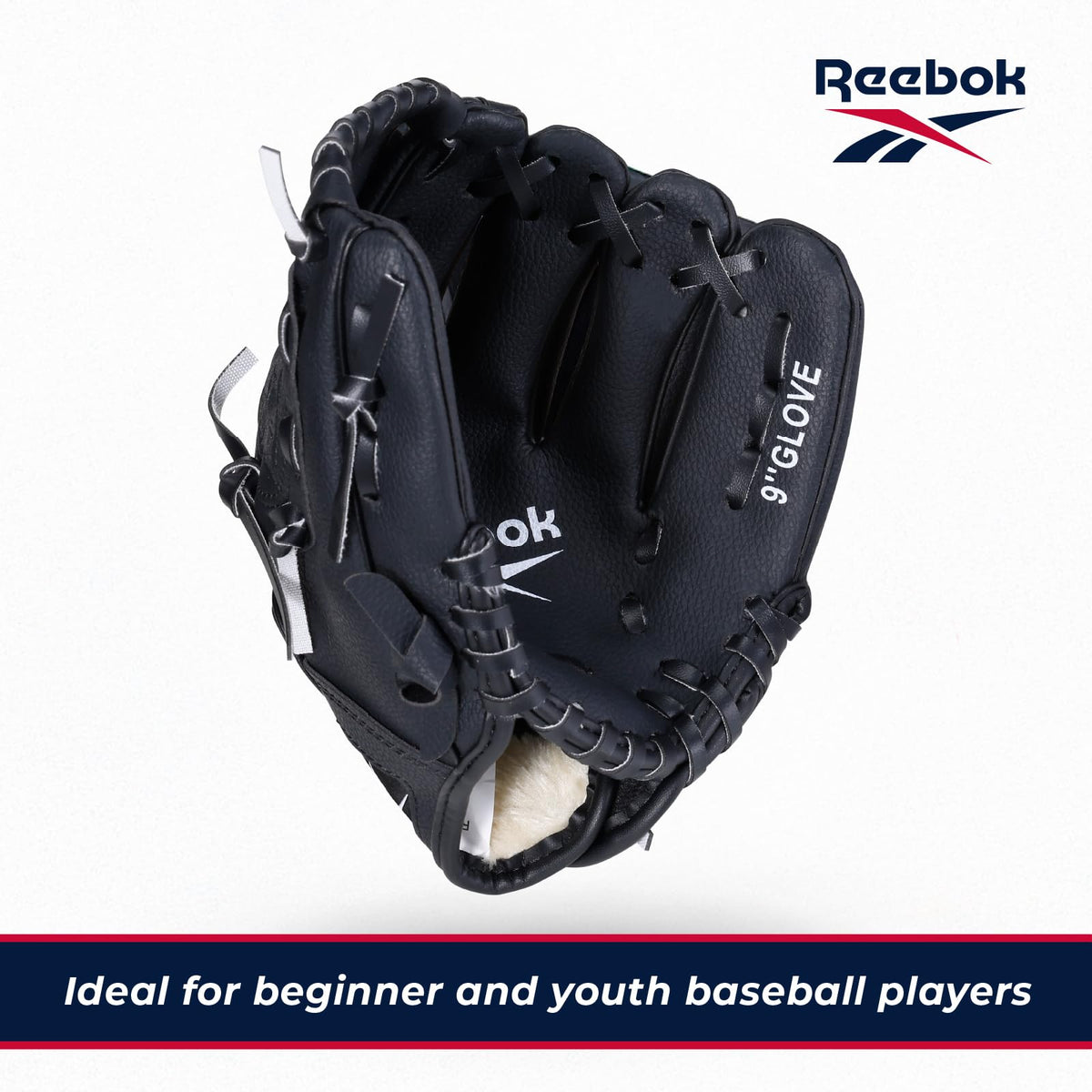 Reebok foam baseball ball soft and safe for beginner practice.