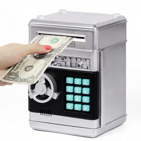 Refasy piggy bank front view with sturdy design for safe kid-friendly savings