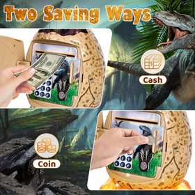 Refasy piggy bank music mode panel with keypad