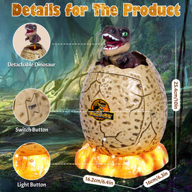 Refasy piggy bank night light feature for bedtime