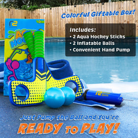 Bright colors and buoyant materials withstand water adventures.