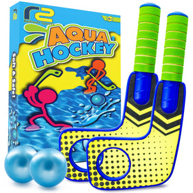 Refresh Sports Aqua Hockey Sticks pool play for kids aged 4–12.