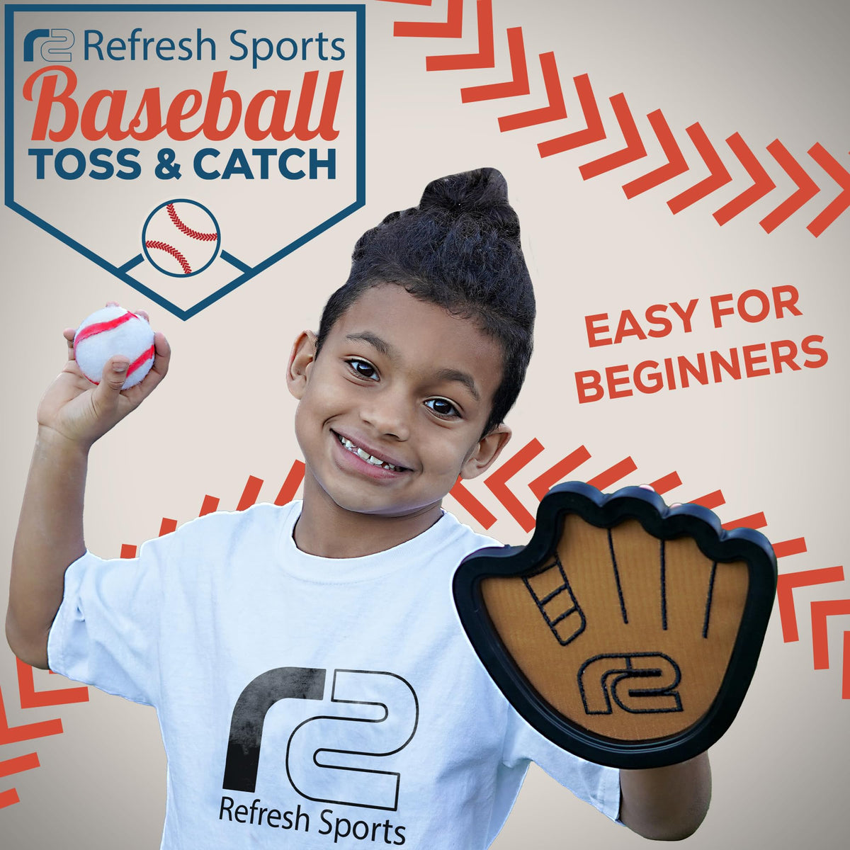 Refresh Sports baseball-style balls deliver a satisfying toss.