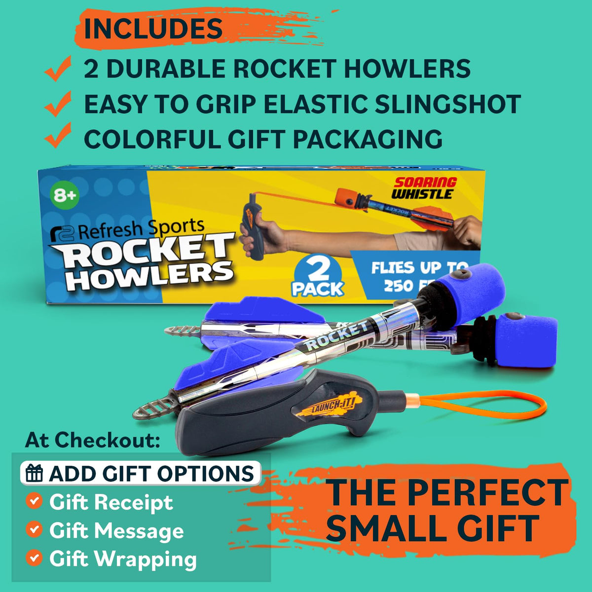 Refresh Sports gift-ready box; ideal birthday or party gift