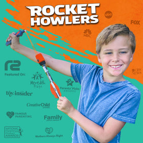 Refresh Sports Rocket Launcher kids playing outdoors to encourage active play.