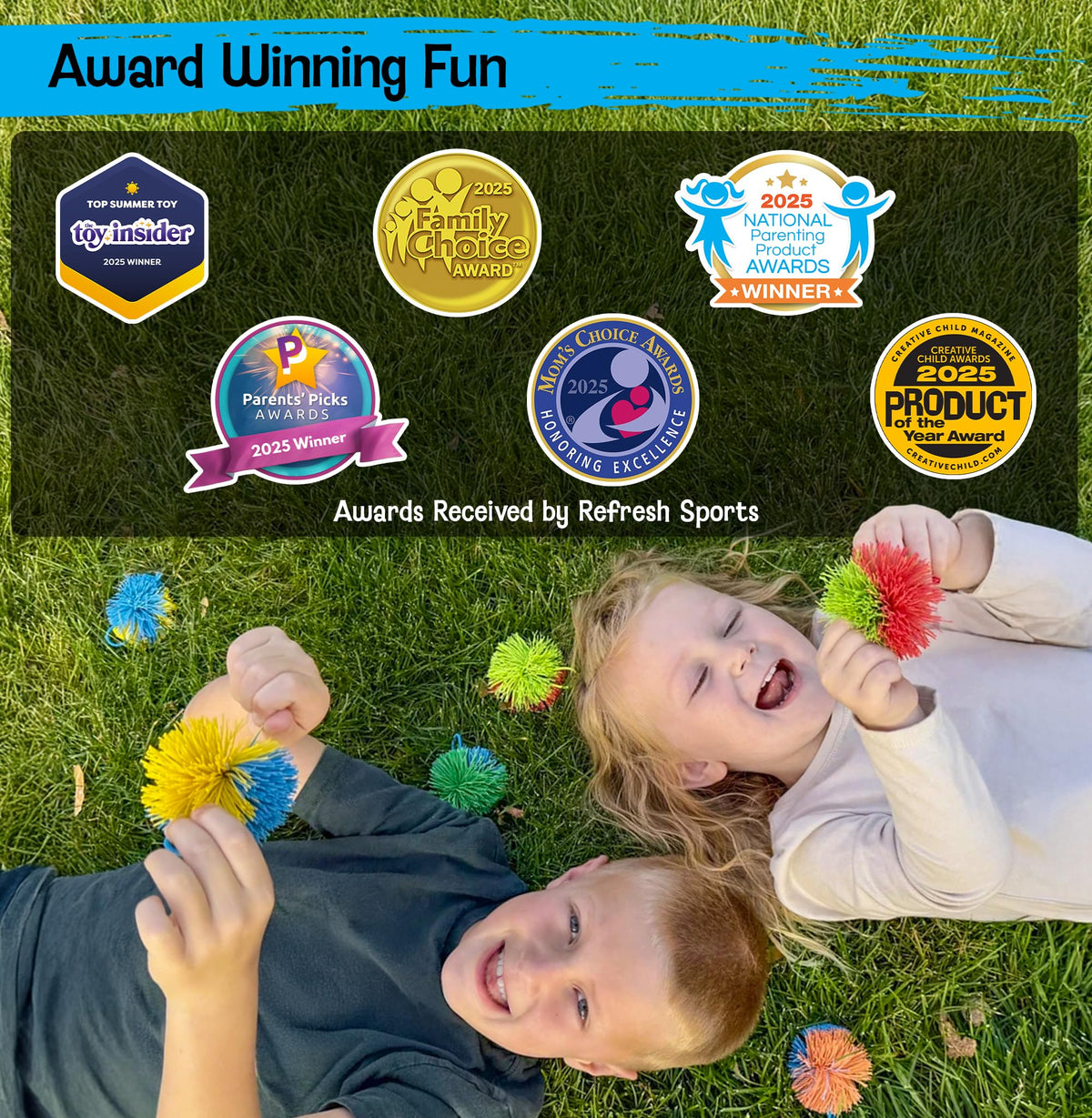 Refresh Sports screen-free entertainment for travel and home play.