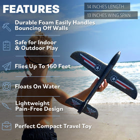 Kids throwing Soaring Commander for bright outdoor fun.