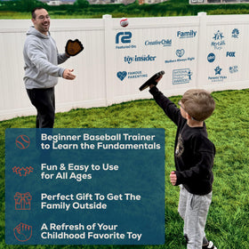 Refresh Sports Toss and Catch Set in a park setting ready for group play.