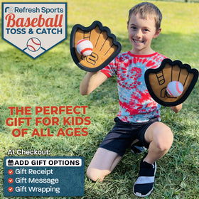 Refresh Sports Toss and Catch Set premium design boosts catching accuracy.