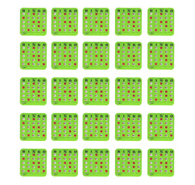 Regal Games large-print 25-pack bingo cards for easier visibility