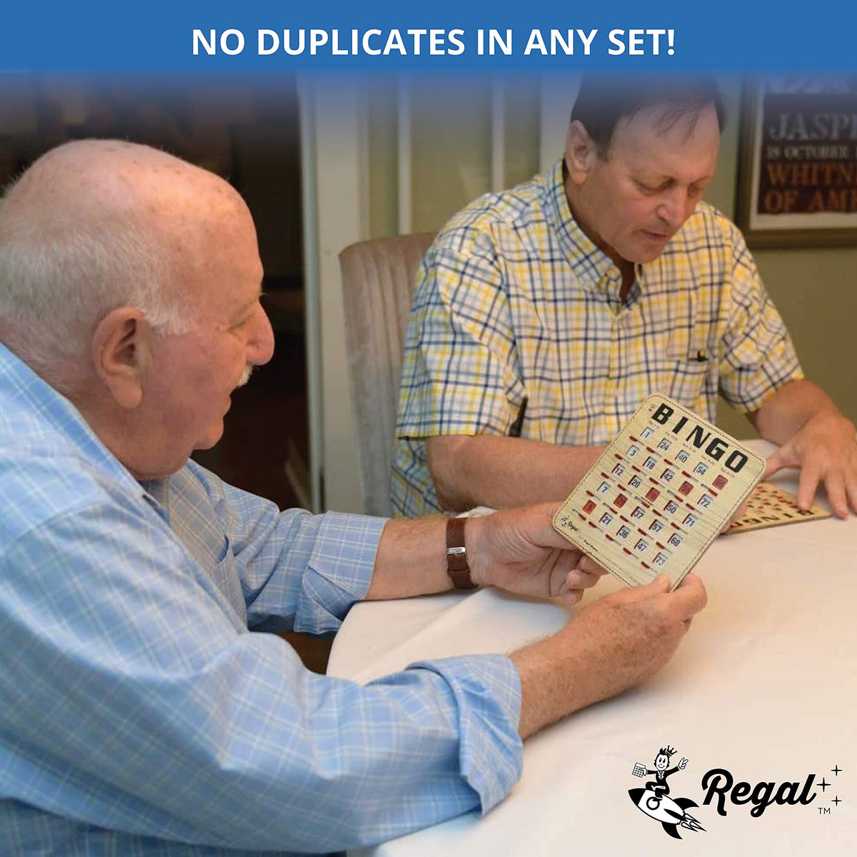 Regal Games travel-friendly bingo cards ready for road trips and hotel nights
