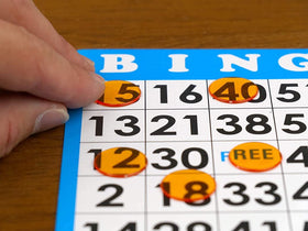 Regal Games durable plastic chips withstand frequent use.