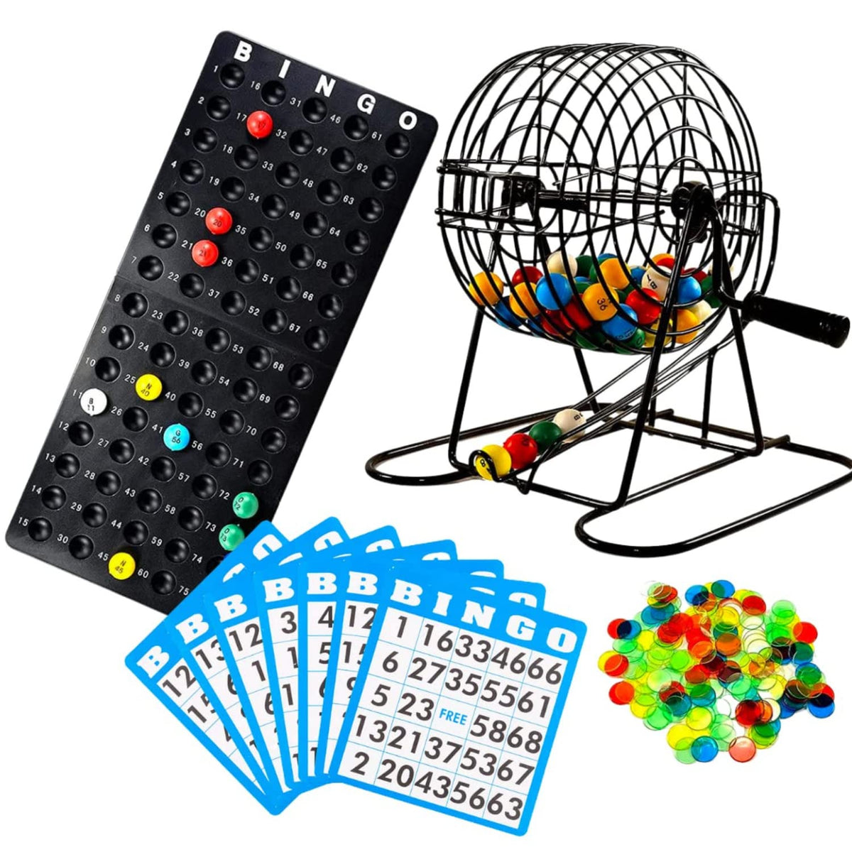 Regal Games Bingo Deluxe ready-set-play image showing quick setup and play