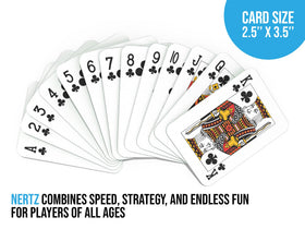 Regal Games bright color deck series enhances table visibility.
