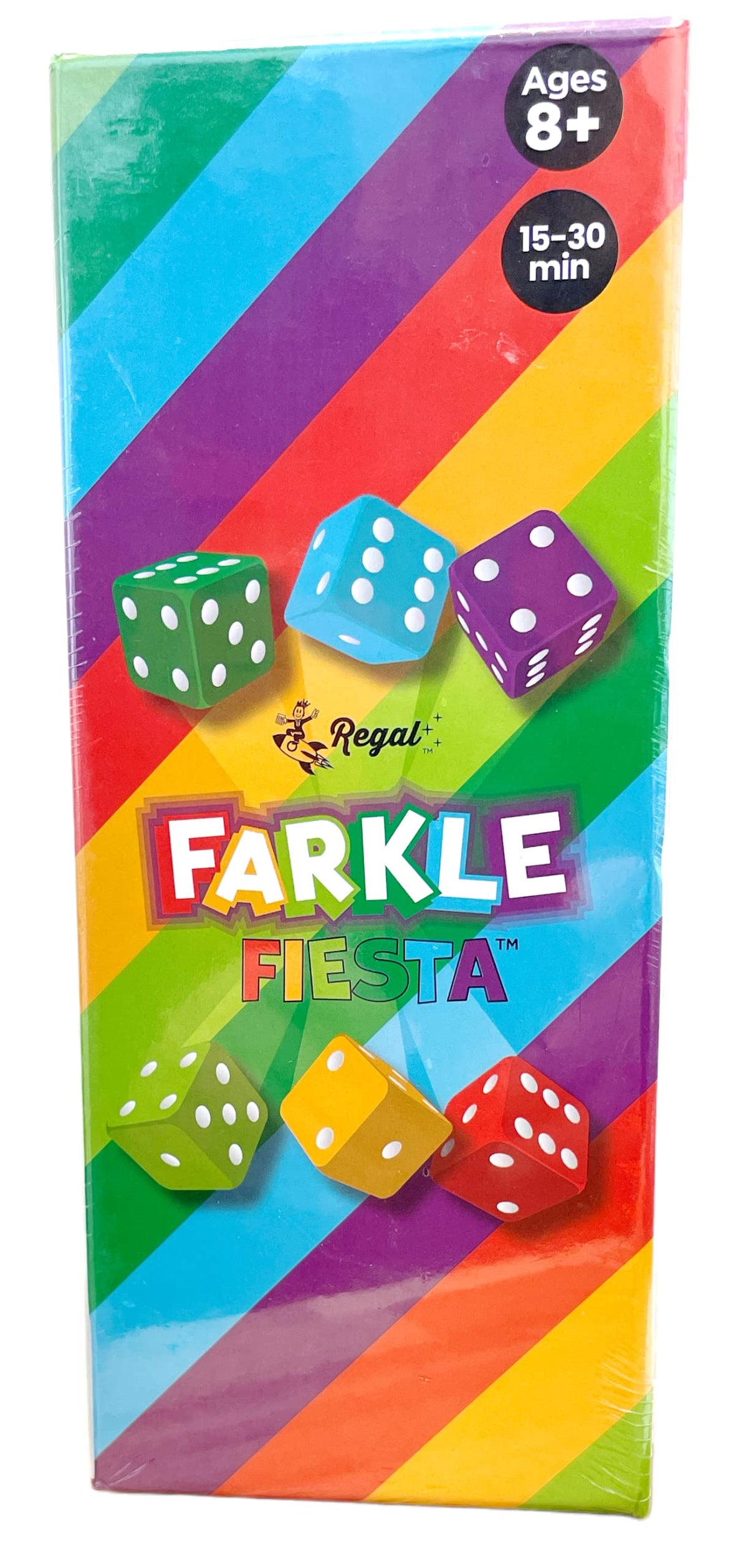 Regal Games Farkle Fiesta score sheets help track scores simply