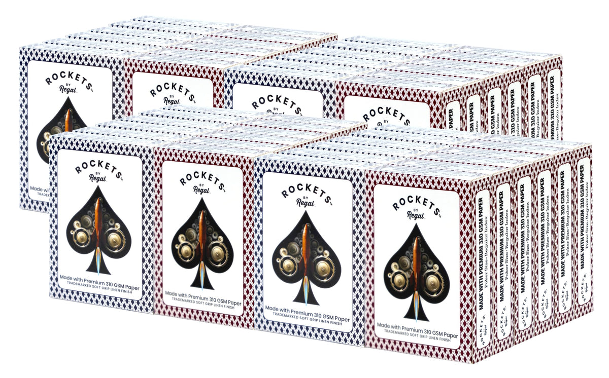 Regal Games Rockets bulk decks collection ready for group game nights.