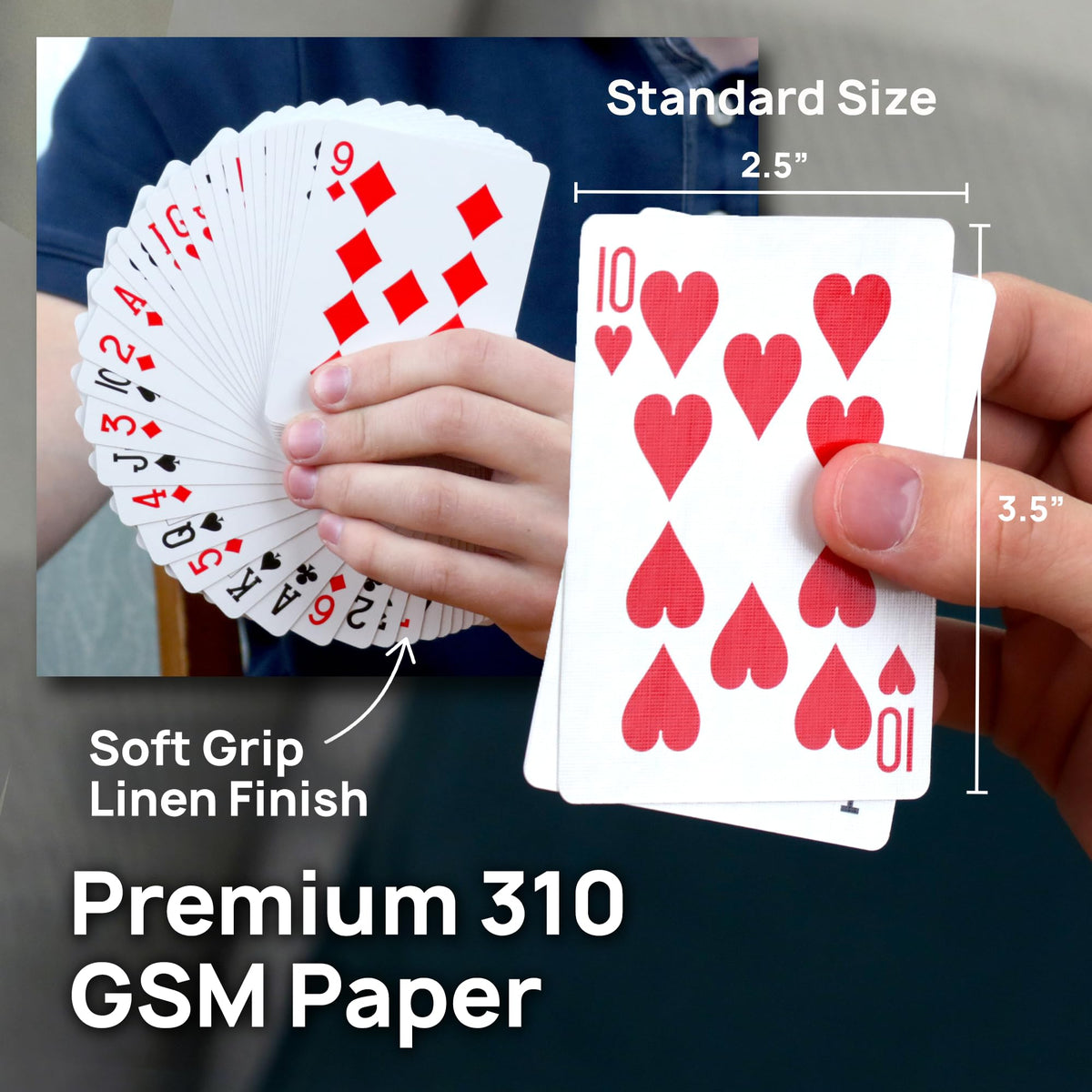 Regal Games Rockets poker-size standard deck set for versatile games.