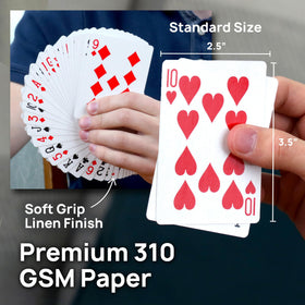Regal Games Rockets poker-size standard deck set for versatile games.