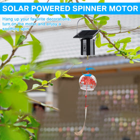 Reginary wind spinner with sturdy hanging hook suited for secure garden display