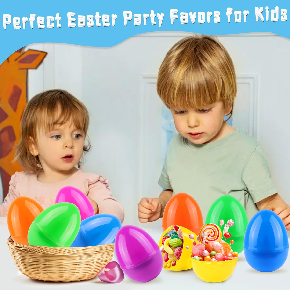 REGTEB jumbo green Easter egg enhances outdoor hunts with durable, colorful decor.