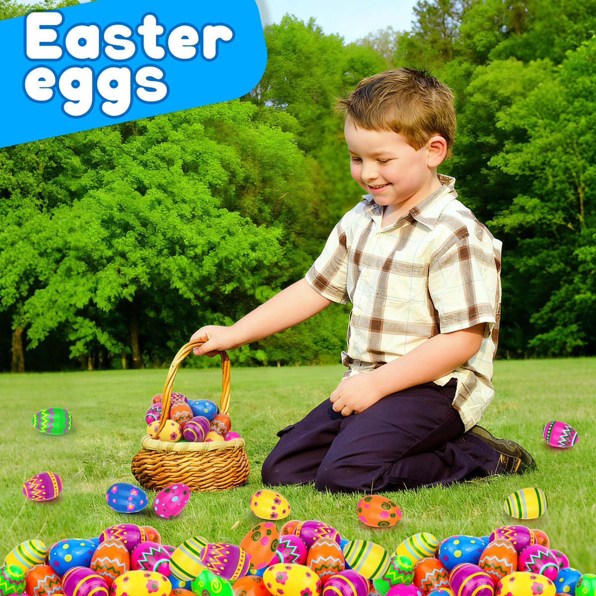 REGTEB Easter eggs used as party favors and decorative accents