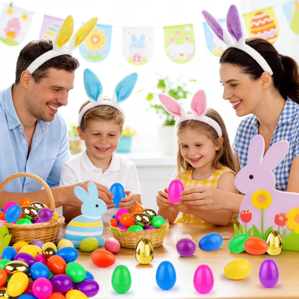 REGTEB colorful egg collection suitable for hunts and party favors
