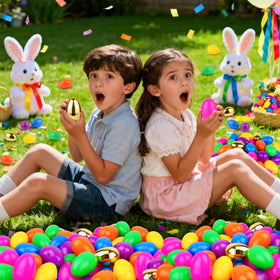REGTEB colorful eggs help reward kids during classroom activities and games.
