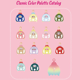 REIVIVORA macaroon-themed bunny plush with soft fabric and durable accents