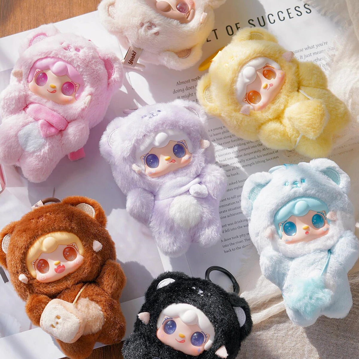 REIVIVORA YOOKI V4 regular designs offer cute keepsakes for shelves and desks.