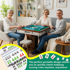 Relaxweex four players at table using reader