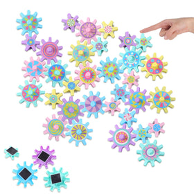 Relaxweex macaron gears designed for durable, long-lasting magnetic play
