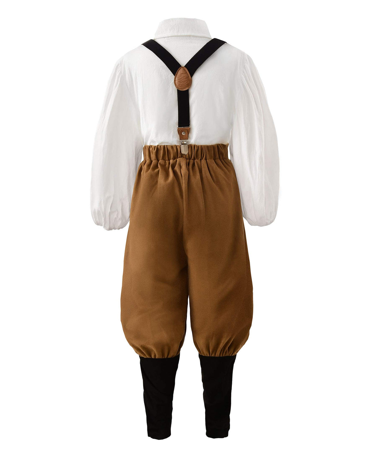 ReliBeauty Boys Pioneer Costume pants with tightening design for secure tuck