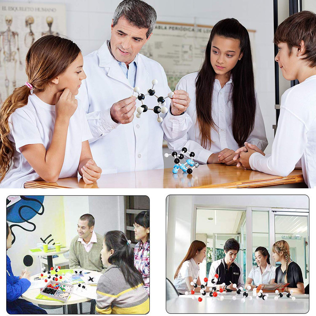 RELIANCER Molecular Model Kit instruction guide supports quick classroom setup.
