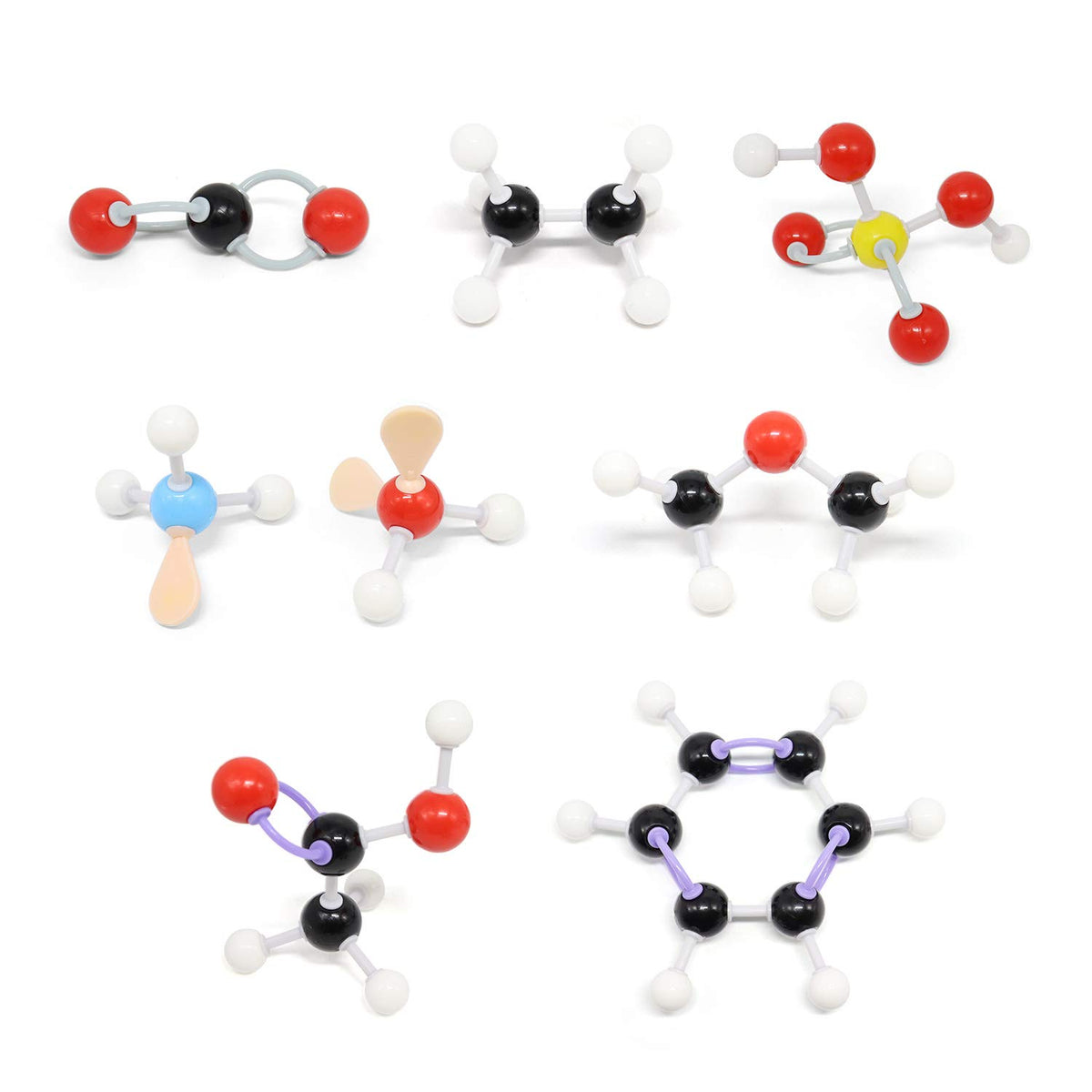 RELIANCER space-filling model demonstrates real-space atom contacts for realism.