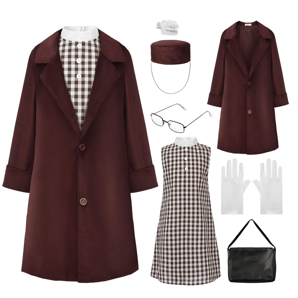 ReliBeauty sleeveless dress from the costume set, comfortable all-day wear for school activities