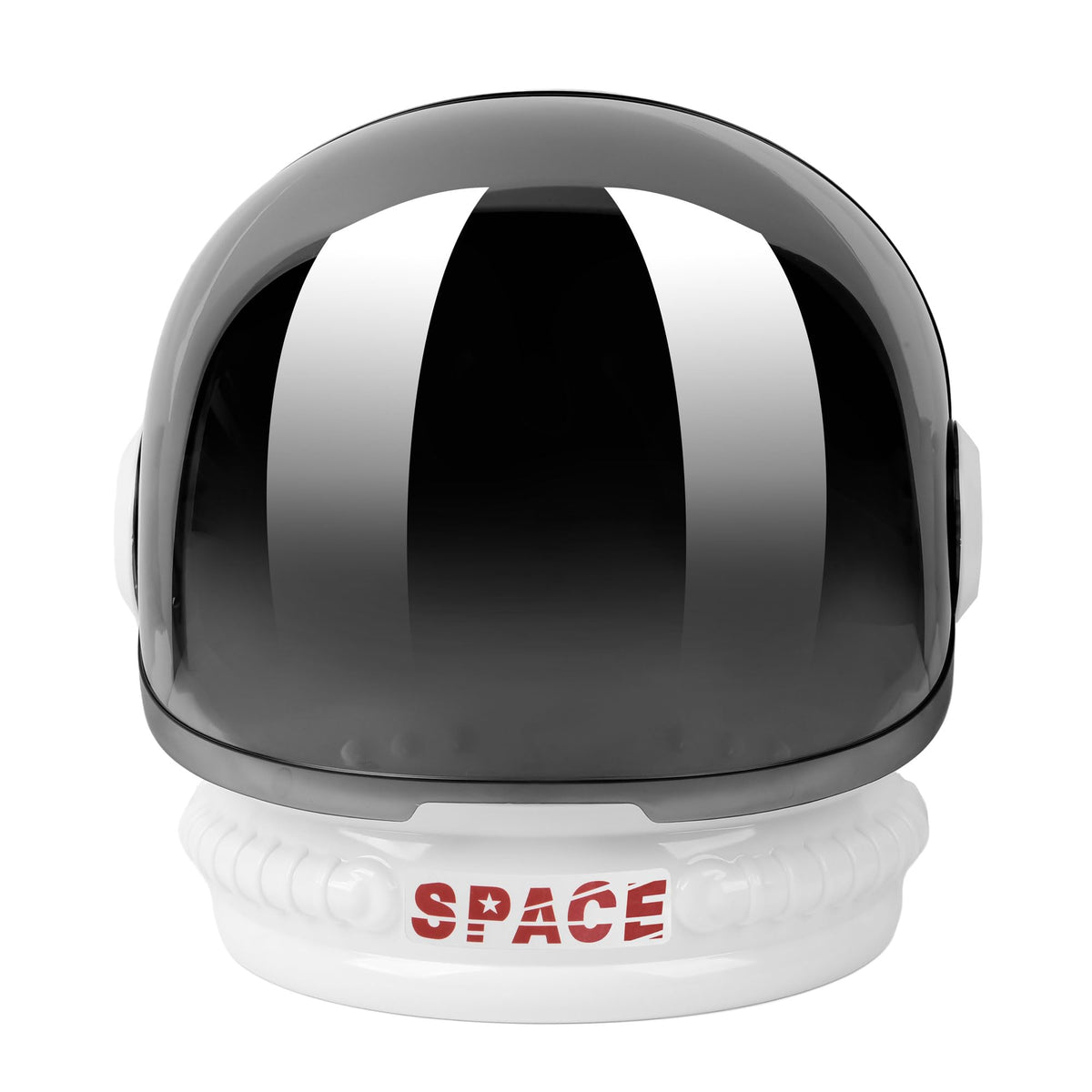 ReliBeauty astronaut helmet front view for immersive pretend play and safe wear.