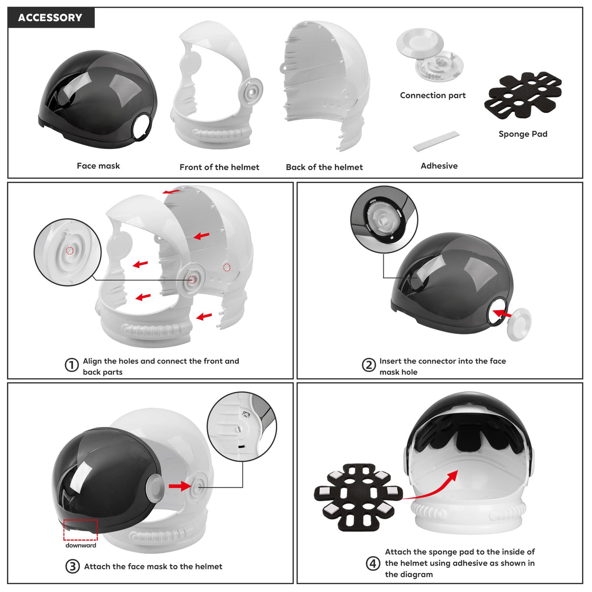 ReliBeauty care instructions graphic shows easy wash and air-dry steps