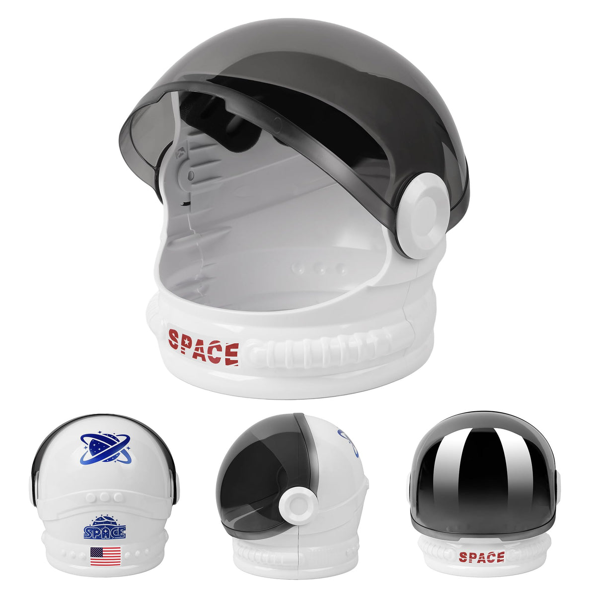 ReliBeauty space helmet child-fit with foam-lined interior for comfort