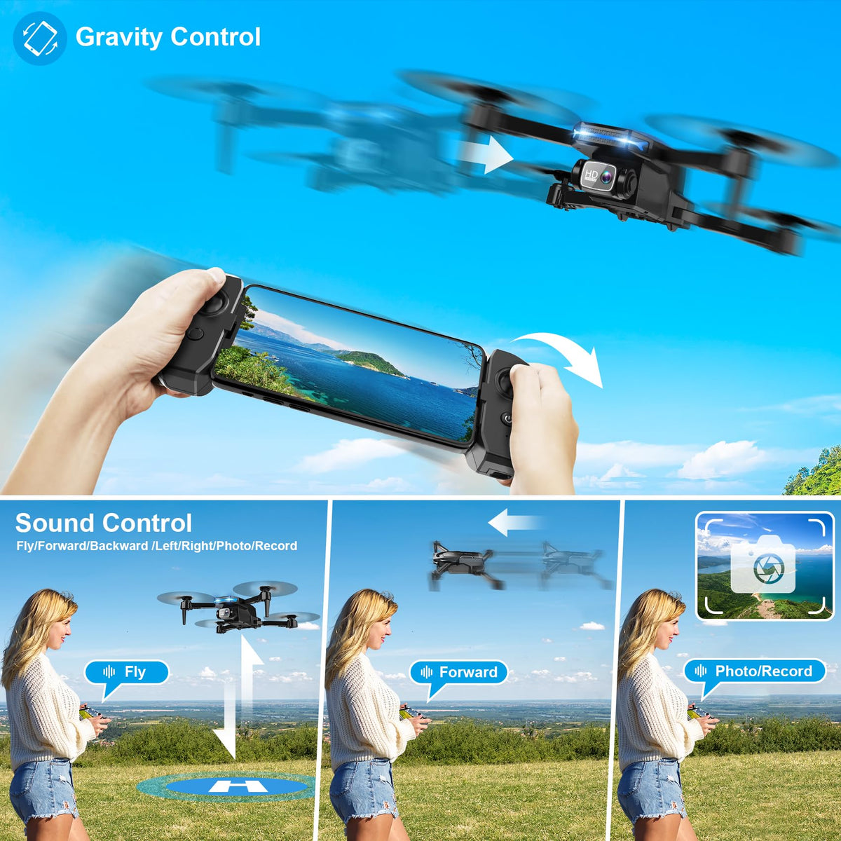 RELIDOL drone emergency stop for quick safety during flight