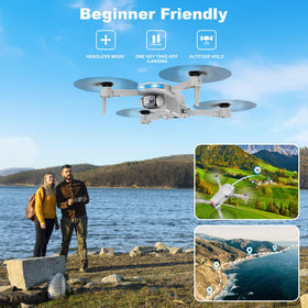 Gesture control enables hands-free selfies with the RELIDOL drone.